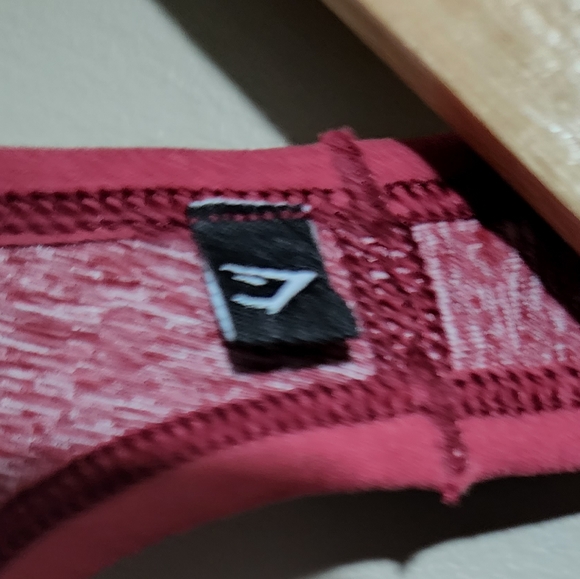 Gymshark Adapt Pink Ombre Dip Dye Seamless Racer Back Sports Bra - Picture 5 of 7